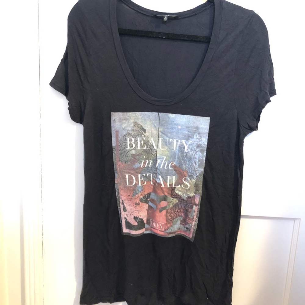 Obey Beauty in the details obey long shirt